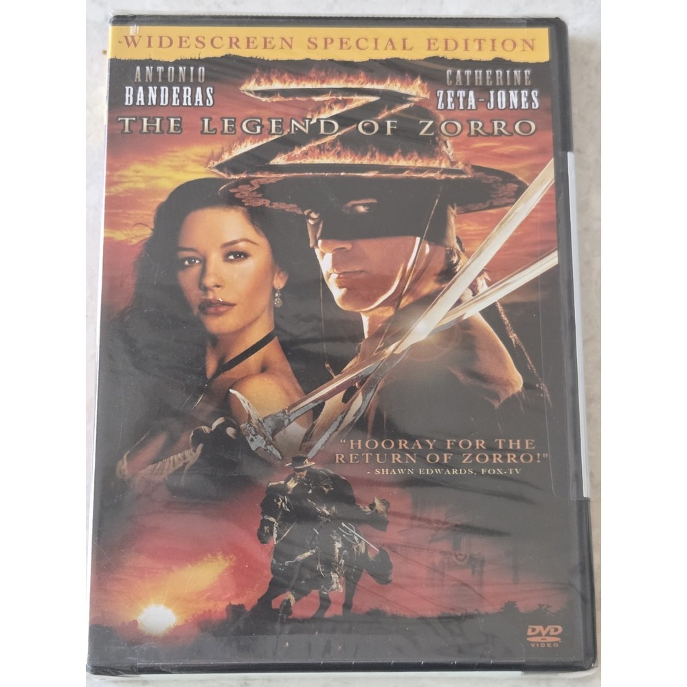 The Legend of Zorro (DVD, 2006,‎ Widescreen Special Edition) Sealed Banderas